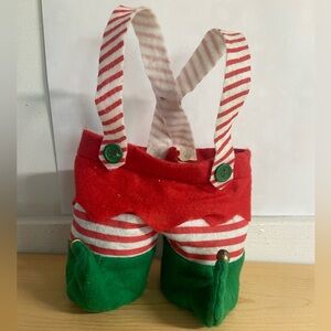 Elf Pants Christmas Treat Bag